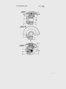 Drawings from Swiss patent № 199804, entitled “Einstellvorrichtung für Objektive”.